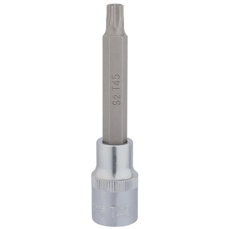 Draper Expert TX-STAR® Socket Bit, 1/2" Sq. Dr., T45 x 100mm