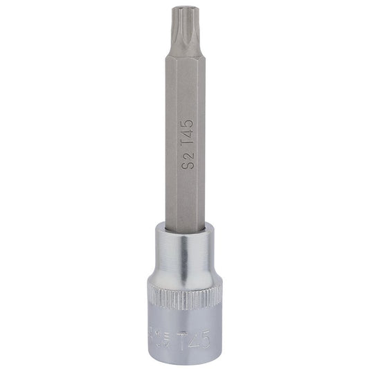 Draper Expert TX-STAR® Socket Bit, 1/2" Sq. Dr., T45 x 100mm