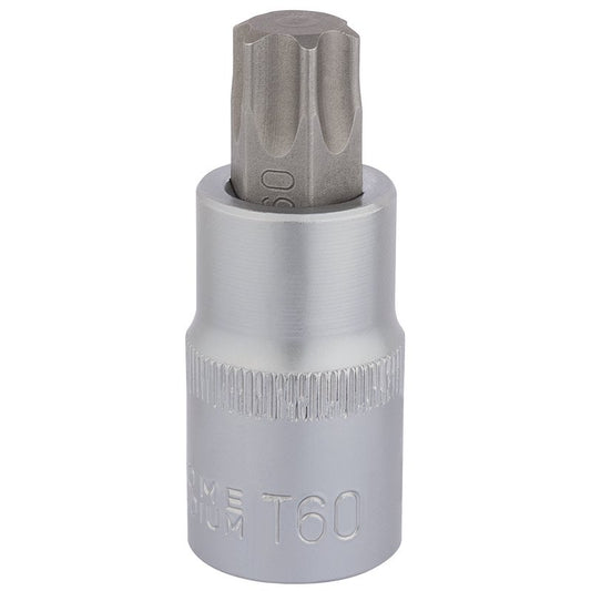 Draper Expert TX-STAR® Socket Bit, 1/2" Sq. Dr., T60 x 55mm