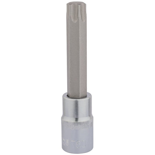 Draper Expert TX-STAR® Socket Bit, 1/2" Sq. Dr., T60 x 100mm