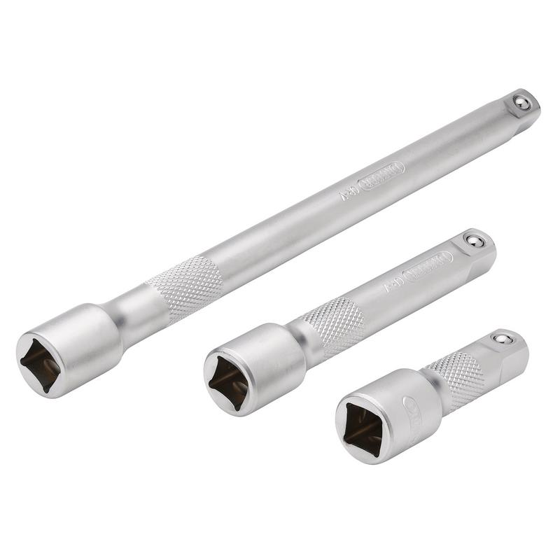 Extension Bar Set, 1/2" Sq. Dr. (3 Piece)