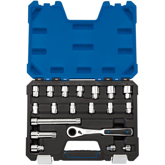 Draper Expert 'Go Through' Metric Socket Set (19 piece)
