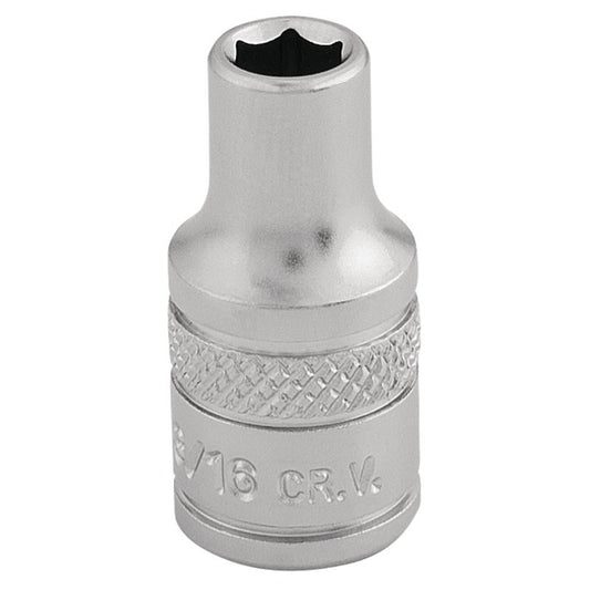 Draper Expert Imperial Socket, 1/4" Sq. Dr., 3/16"