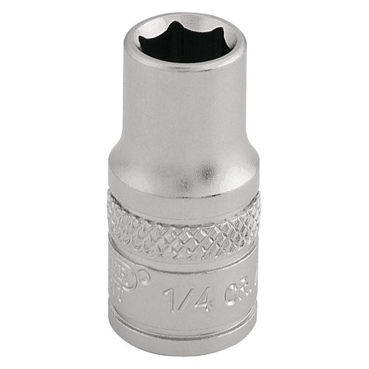 Draper Expert Imperial Socket, 1/4" Sq. Dr., 1/4"