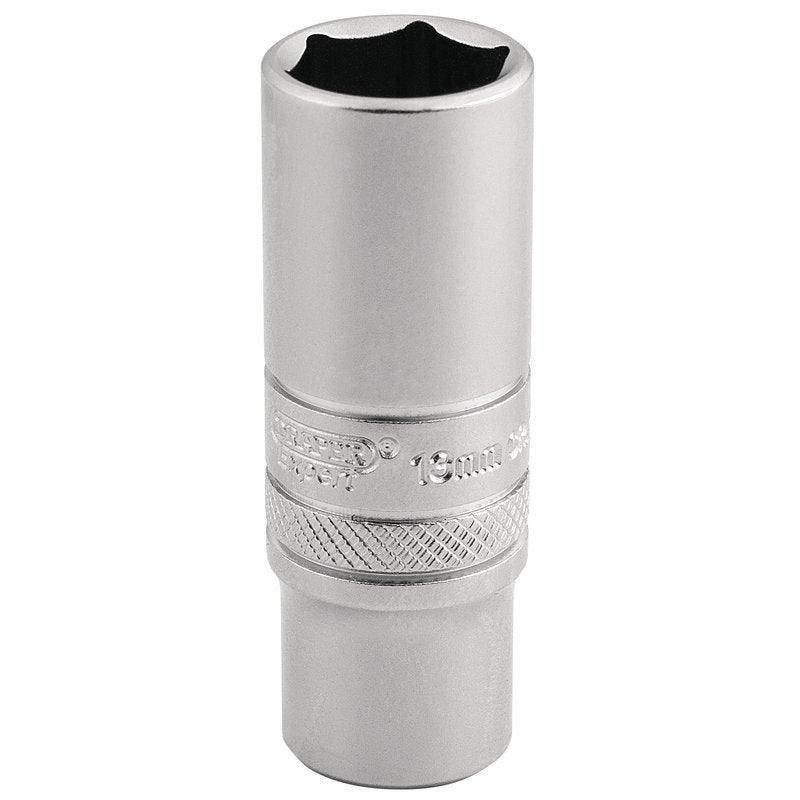 Draper Expert 6 Point Deep Socket, 1/4" Sq. Dr., 13mm
