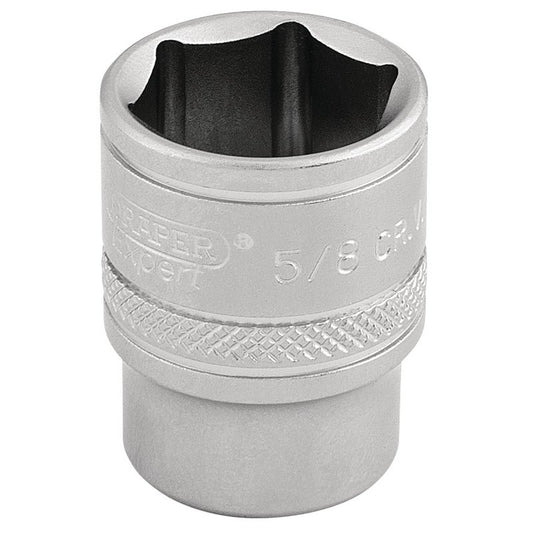 Draper Expert 6 Point Imperial Socket, 3/8" Sq. Dr., 5/8"