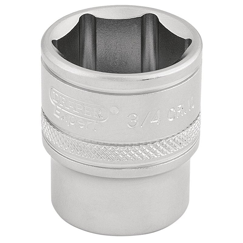 Draper Expert 6 Point Imperial Socket, 3/8" Sq. Dr., 3/4"
