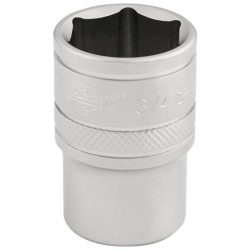 Draper Expert 6 Point Imperial Socket, 1/2" Sq. Dr., 3/4"