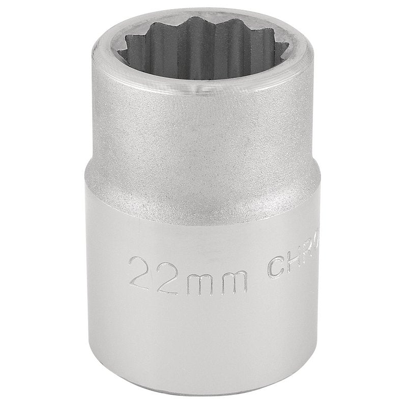 Draper Expert 12 Point Socket, 3/4" Sq. Dr., 22mm