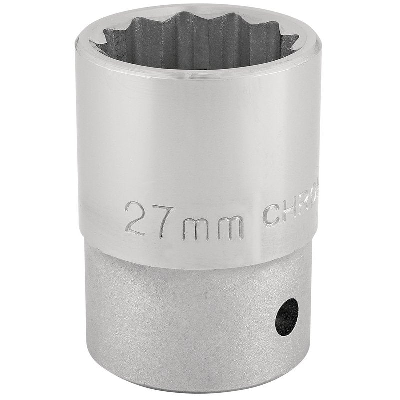 Draper Expert 12 Point Socket, 3/4" Sq. Dr., 27mm