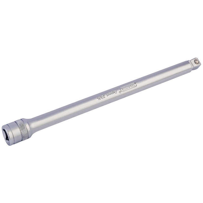 Draper Expert Satin Chrome Wobble Extension Bar, 3/8" Sq. Dr., 200mm
