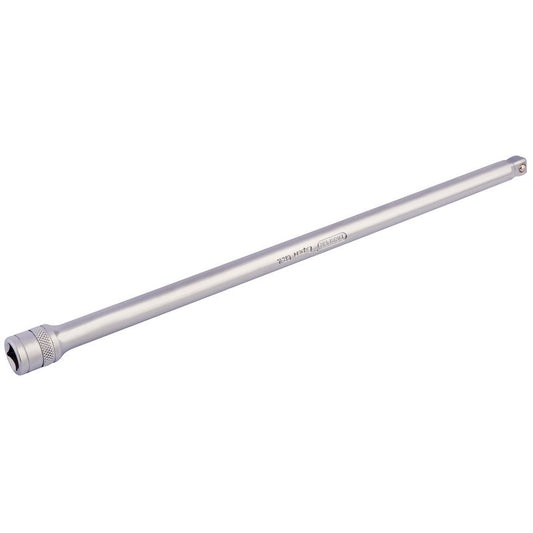 Draper Expert Satin Chrome Wobble Extension Bar, 3/8" Sq. Dr., 300mm