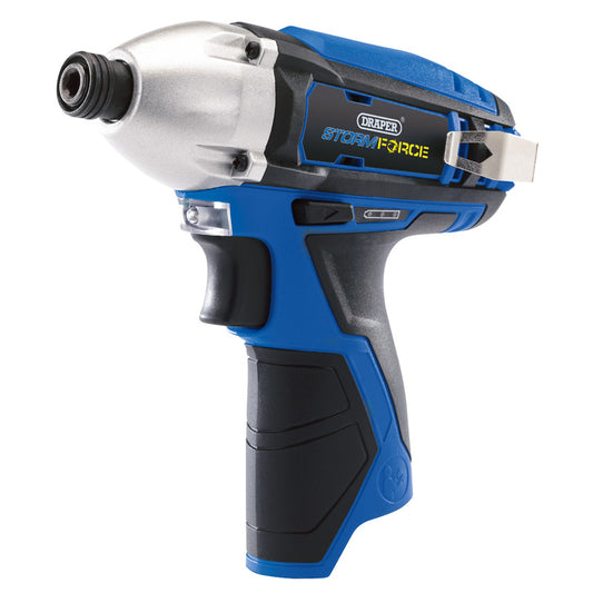 Draper Storm Force® 10.8V Power Interchange Impact Driver, 1/4" Hex. (Sold Bare)