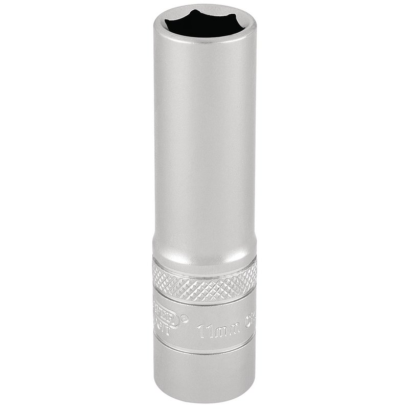 Draper Expert HI-TORQ® 6 Point Deep Socket, 3/8" Sq. Dr., 11mm