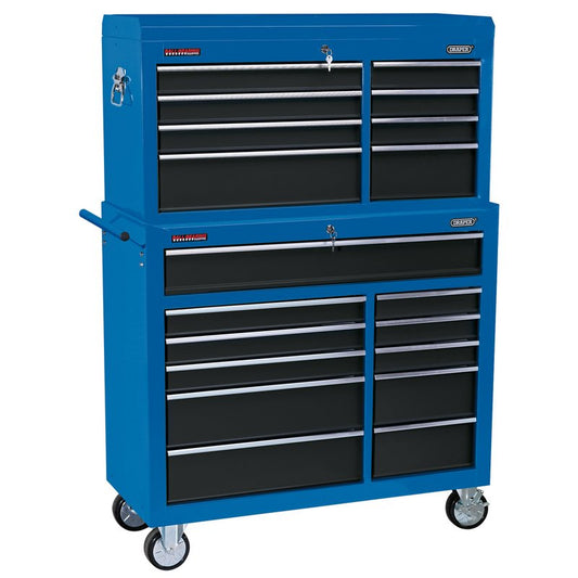 Combined Roller Cabinet and Tool Chest, 19 Drawer, 40"