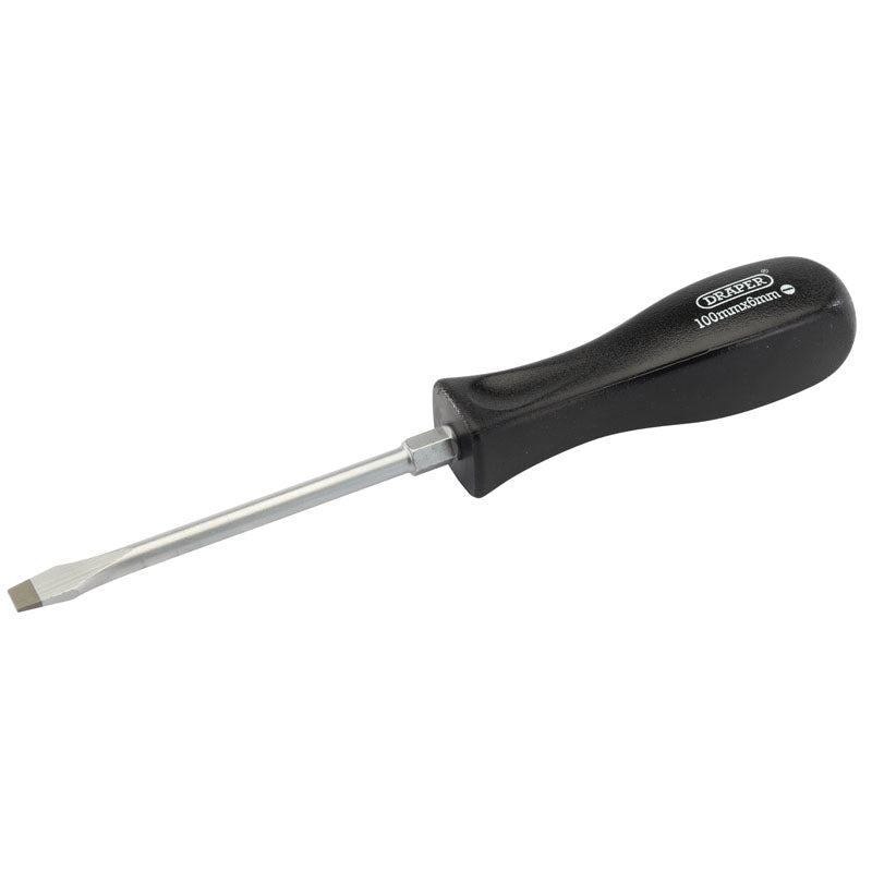 Draper Expert Plain Slot Mechanics Screwdriver, 6 x 100mm