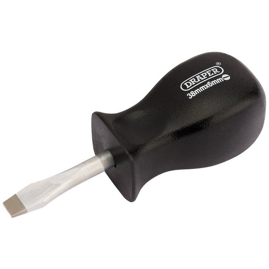 Draper Expert Plain Slot Mechanics Screwdriver, 6 x 38mm
