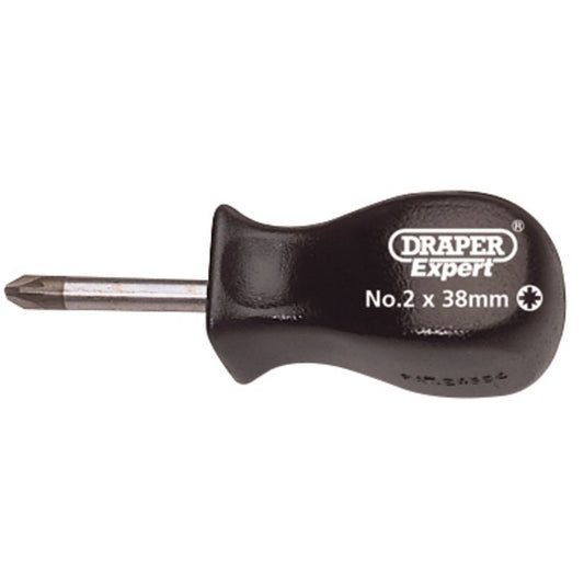 Draper Expert PZ Type Mechanics Screwdriver, No.2 x 38mm