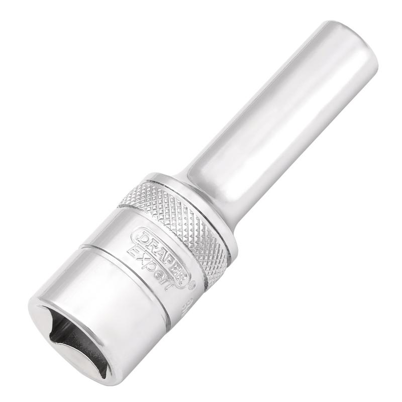 NEW Draper Expert HI-TORQ® 12-Point Metric Deep Socket, 1/2" Sq. Dr., 8mm