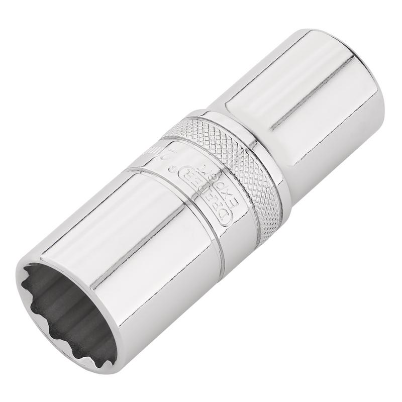 NEW Draper Expert HI-TORQ® 12-Point Metric Deep Socket, 1/2" Sq. Dr., 21mm