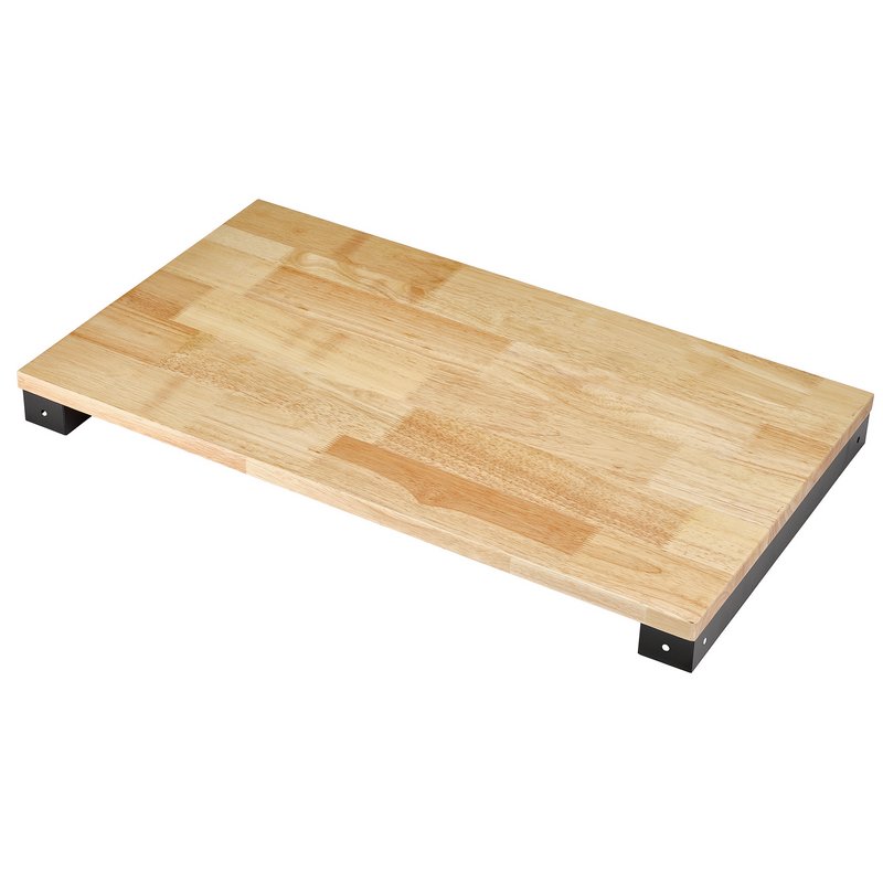BUNKER® Modular Hardwood Worktop for 3 Tier Tool Trolley with Pull Handle