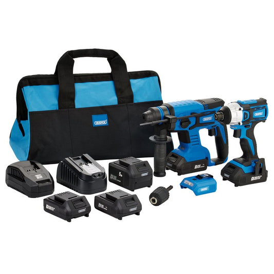 D20 20V Impact Driver and SDS+ Drill Kit