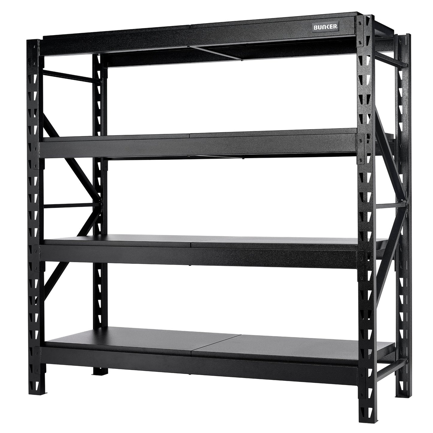 BUNKER® 22 Piece 4 Tier Racking, 1600mm