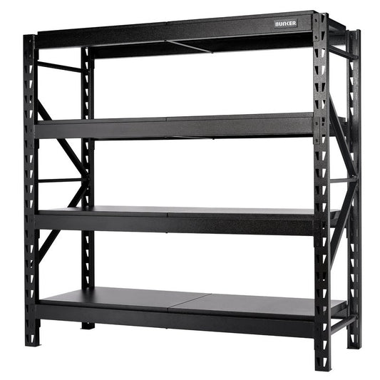 BUNKER® 22 Piece 4 Tier Racking, 1600mm