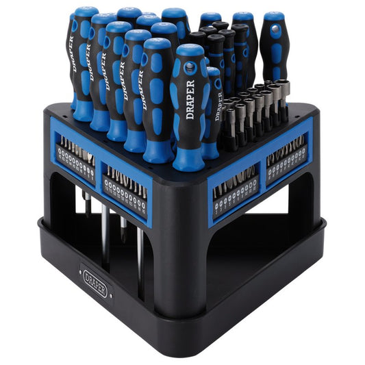 Screwdriver, Socket and Bit Set (100 Piece)