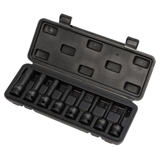 Draper Expert Impact Hex. Socket Bit Set, 1/2" Sq. Dr. (8 Piece)