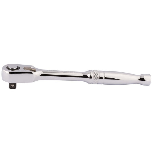 Draper Expert 60 Tooth Micro Head Reversible Ratchet, 1/4" Sq. Dr.