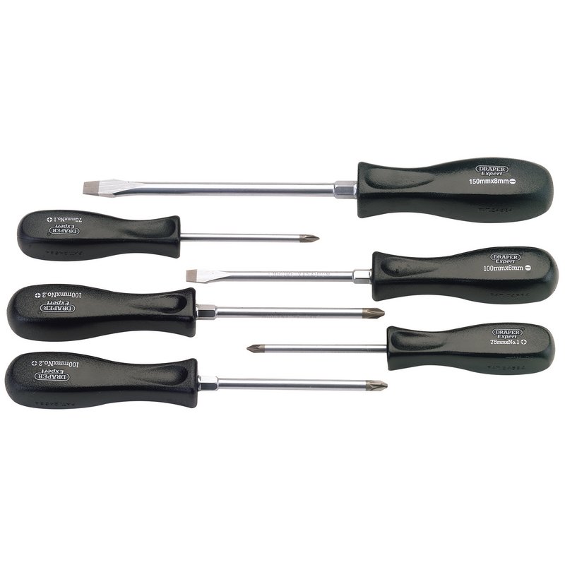 Draper Expert Mechanics Screwdriver Set (6 Piece)
