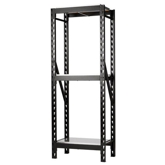 BUNKER® 14 Piece Modular 3 Tier Racking with Stainless Steel Shelving, 750mm