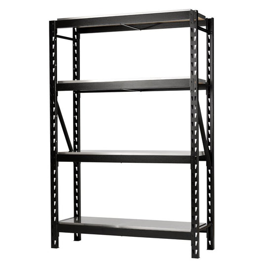 BUNKER® 18 Piece Modular 4 Tier Racking with Stainless Steel Shelving, 1500mm