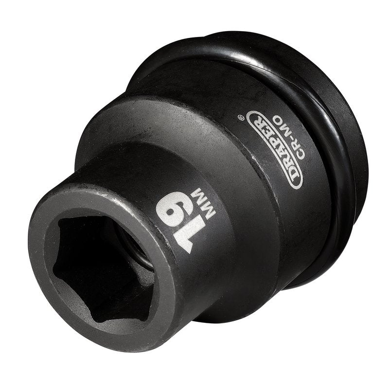 Draper Hi-TORQ® Impact Socket, 3/4" Sq. Dr., 19mm