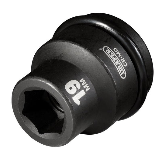 Draper Hi-TORQ® Impact Socket, 3/4" Sq. Dr., 19mm