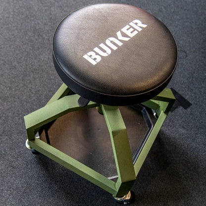 BUNKER Adjustable Work Stool from above