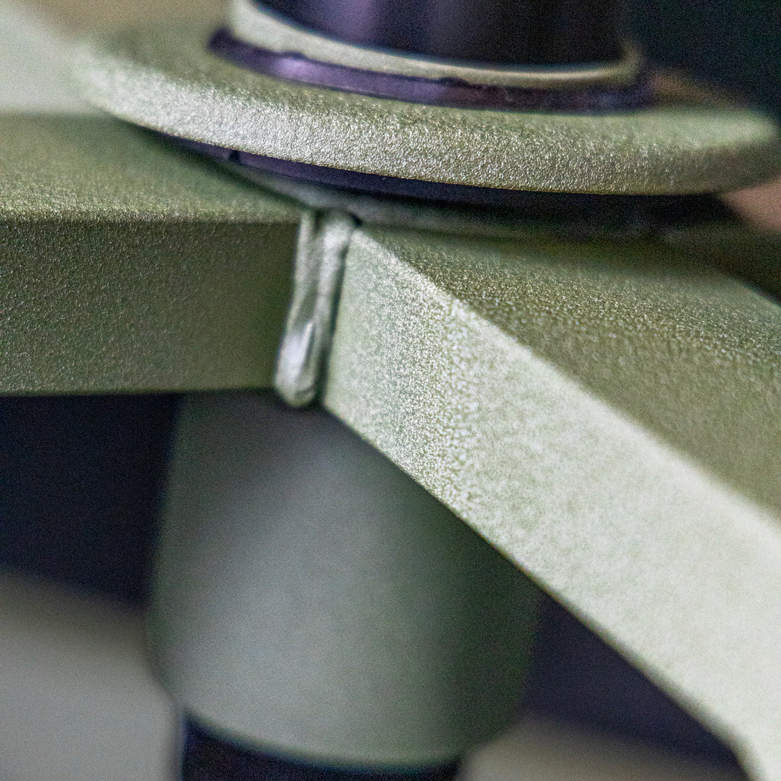 BUNKER Adjustable Work Stool joints closeup