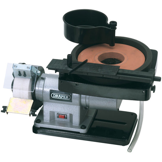 Draper Wet and Dry Bench Grinder, 350W