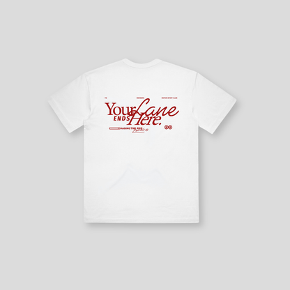 Your Lane Ends Here Box Tee – Statement Heavyweight Fit