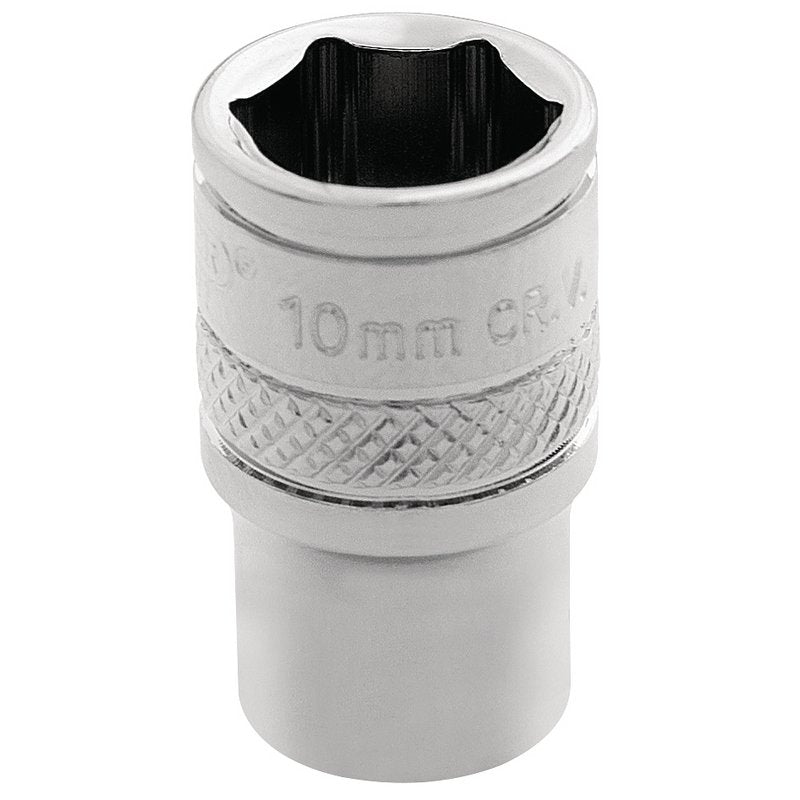 Draper Expert HI-TORQ® 6 Point Socket, 1/4" Sq. Dr., 10mm