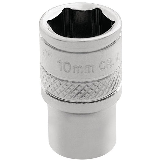 Draper Expert HI-TORQ® 6 Point Socket, 1/4" Sq. Dr., 10mm