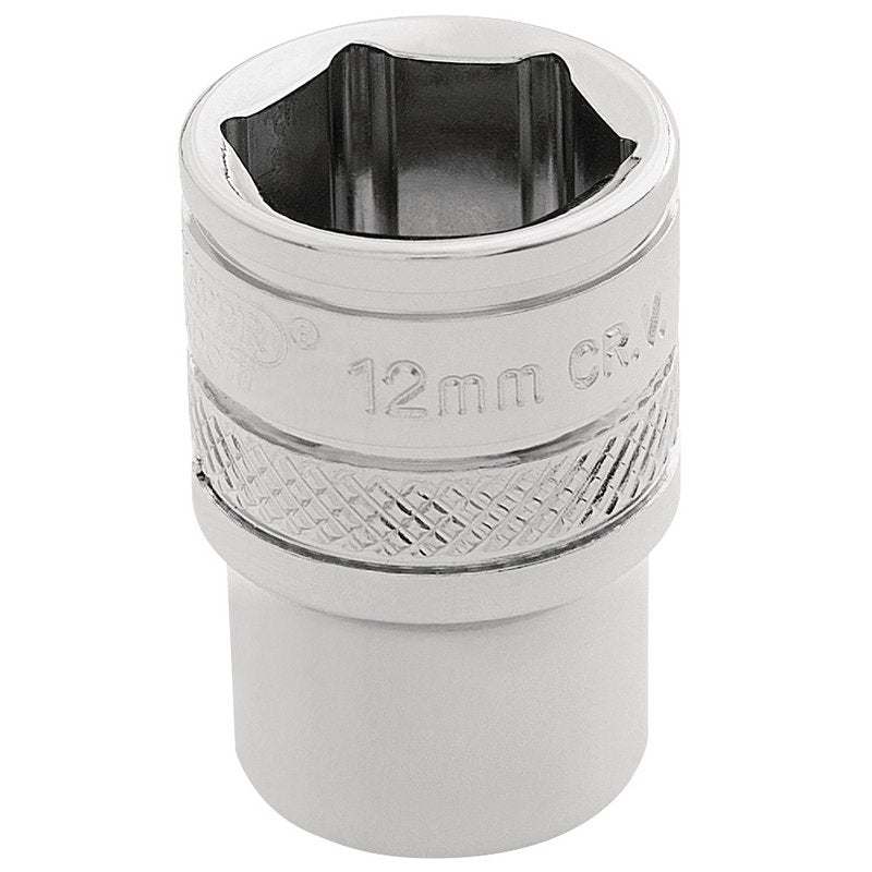 Draper Expert HI-TORQ® 6 Point Socket, 1/4" Sq. Dr., 12mm