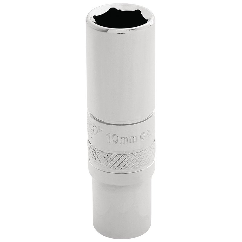 Draper Expert HI-TORQ® 6 Point Deep Socket, 1/4" Sq. Dr., 10mm