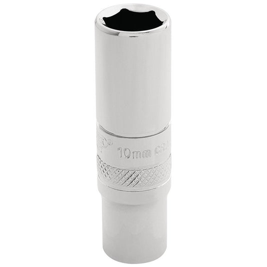Draper Expert HI-TORQ® 6 Point Deep Socket, 1/4" Sq. Dr., 10mm