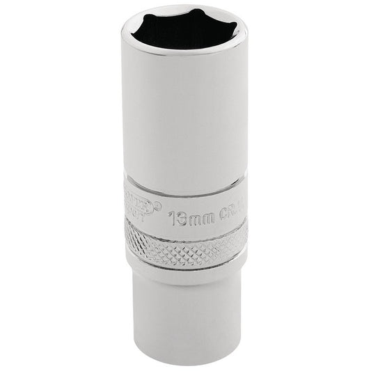 Draper Expert HI-TORQ® 6 Point Deep Socket, 1/4" Sq. Dr., 13mm