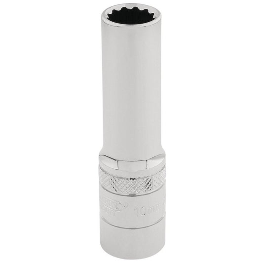 Draper Expert HI-TORQ® 12 Point Deep Socket, 3/8" Sq. Dr., 10mm