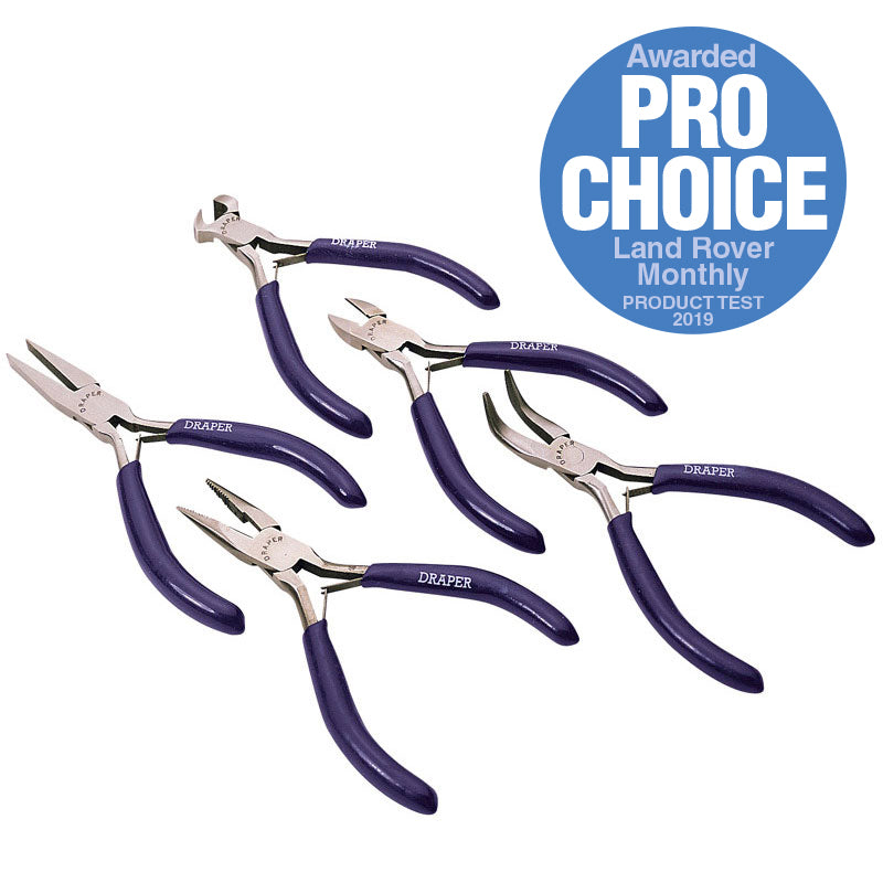 Carbon Steel Mini Plier Set (5 Piece)