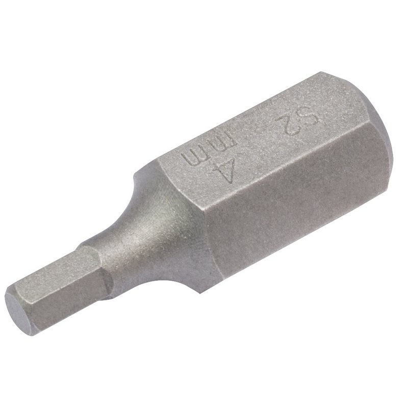 Draper Expert Hexagonal 10mm Insert Bit for Mechanics Bit Sets, 4mm x 30mm