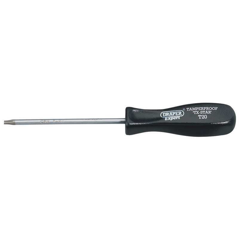 Draper Expert TX-STAR® Security Screwdriver, T20T x 100mm
